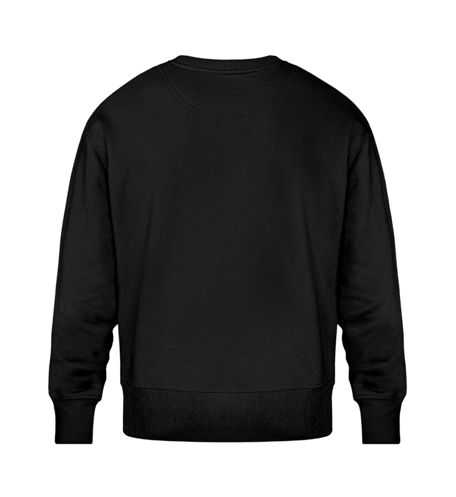 Live It Crewneck Relaxed in black with the oversized ‘A’ logo on the back – bold and striking.