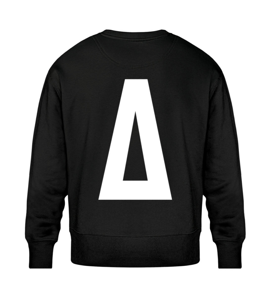 Fack It Crewneck Relaxed in black with the oversized ‘A’ statement logo on the back – iconic streetwear at its finest.